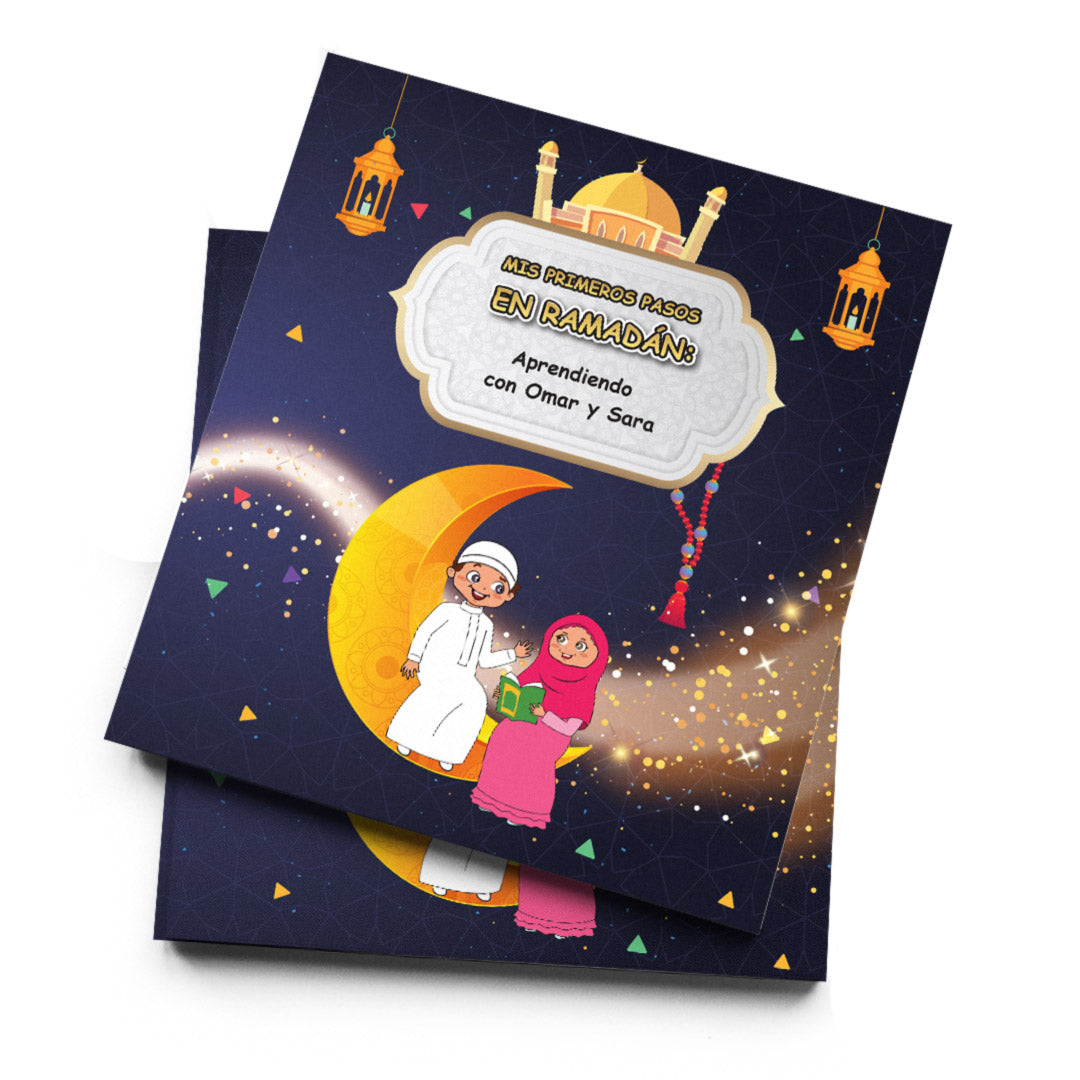 Libro Mis primeros pasos en Ramadán: aprendiendo con Omar y Sara – Peke Muslim, foto 1 de 4